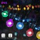 thumbnail image 5 of Guirnalda de luces Afirst para exteriores, 25 m, 27 bombillas LED, impermeables, 5 of 7