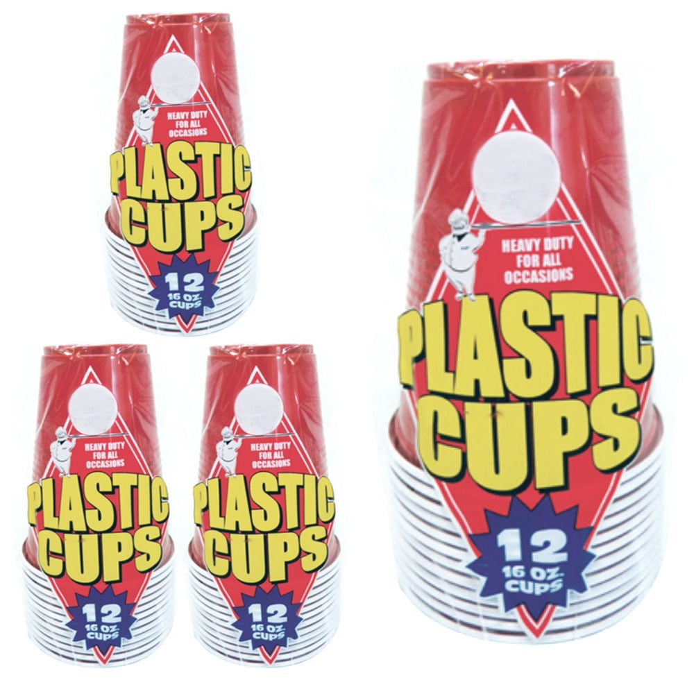 Glad Everyday Disposable Plastic Cups for Everyday Use | Red Plastic Cups  Strong and Sturdy Red Plas…See more Glad Everyday Disposable Plastic Cups