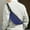 Blue, variant on Crossbody Bag,Mini Small Shoulder Bag,Lightweight Trendy Phone Bag,Unisex Leisure Satchel,Nylon Anti-Theft Sling Pack,Everyday Carry Bag Holiday Gifts
