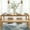 Natural, variant on BALANBO Solid Wood Dining Bench, 63 Inch Modern Farmhouse Entryway Bench, Long Seat for Kitchen, Living Room and Bedroom, Black