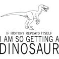 thumbnail image 2 of CafePress - History Repeats Dinosaur Mugs - 11 oz Ceramic Mug - Novelty Coffee Tea Cup, 2 of 4