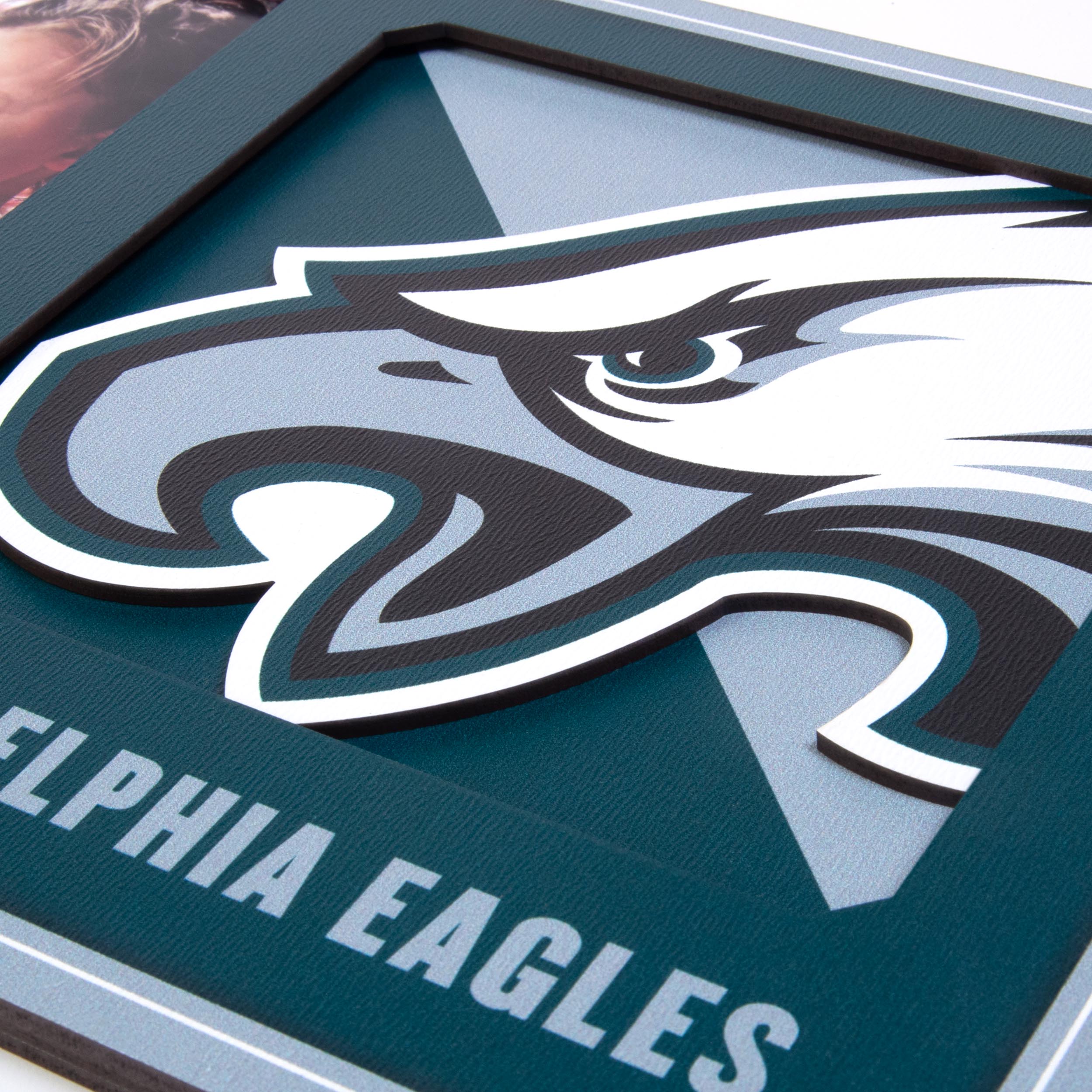 Philadelphia Eagles 3D Logo Picture Frame
