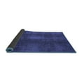 thumbnail image 2 of Ahgly Company Indoor Square Abstract Blue Modern Area Rugs, 6' Square, 2 of 4