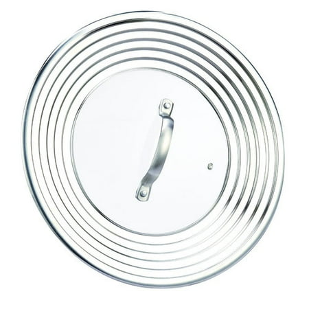 Cook N Home Universal Lid, 10 to 12", Metallic