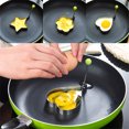 thumbnail image 5 of 5 uds molde para huevos fritos de acero inoxidable herramientas para hornear accesorios de cocina, 5 of 5