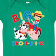 thumbnail image 4 of Inktastic Farmer Tractor EIEIO Big Bro Boys Baby Bodysuit, 4 of 5