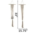 thumbnail image 3 of Flora Bunda Inc 33" H hanging macrame planter hanger, 3 of 4