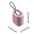thumbnail image 2 of Latrodar Bluetooth Speaker, Portable Bluetooth Speakers Wireless Creative Home Outdoors Travel Pink 4.8x3.6 Inch Home Stuff, 2 of 2
