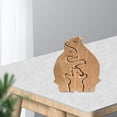 thumbnail image 3 of Exquisitas Estatuas de Animales, de Decoración de para , Adorno de Escritorio de Escultura de Estatuilla Animal Tres perfecl Mobiliario, 3 of 8