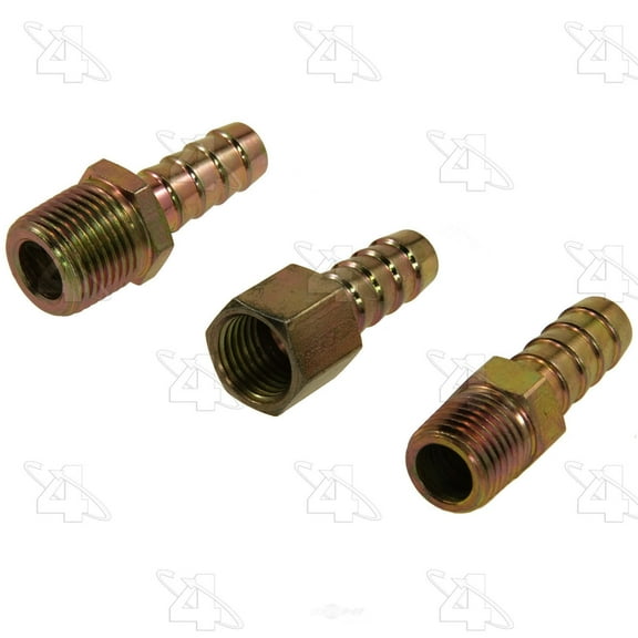 Automatic Transmission Oil Cooler Line Connector Fits select: 1981-1997 FORD F250, 1981-1997 FORD F350