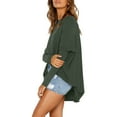 thumbnail image 3 of Oversized T Shirts for Women Batwing Long Sleeve Crew Neck Pullover Tunic Tops Fall Fashion Dressy Casual Pullover Blouses, 3 of 6