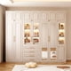 thumbnail image 2 of Dressers Wardrobes Storage Garment Hangers Standing Clothes Rack Cupboard Storage Closet Armable Para Ropa Salon Furniture My Lux Decor Round, 2 of 12