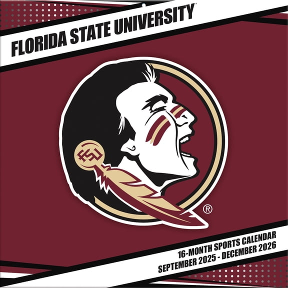 Florida State Seminoles 2026 16M Turner Wall Calendar - Pf