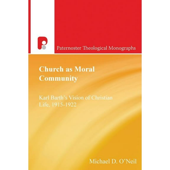 Church as Moral Community, (Paperback)