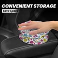 thumbnail image 4 of Kdxio Doodle Fruits Car Trash Can Garbage Car Accessories Trash Can Car Waste Bin for for Driver and Passenger Any Vehicle, 4 of 7