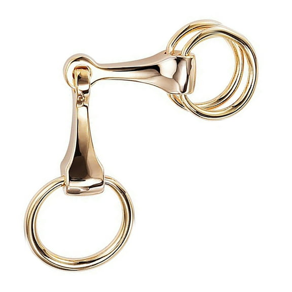 Unique Scarf Clip with Horse Bit Detailing Exquisite Shawls Fastener Brooch Elegant Scarf Clip Stylish Scarves Accessory