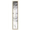 thumbnail image 2 of ArtToFrames 9" x 52" Silver with Black Lip Picture Frame, 9x52 inch Multi Wood Poster Frame (WOM-5193),  Pack, 2 of 7