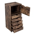 thumbnail image 2 of Office File Cabinets Wooden File Cabinets for Home Office Wood File Cabinet Mobile File Cabinet Mobile Storage Cabinet Filing Storage Drawer by Naomi Home-Color:Rustic Brown,Size:6 Drawer, 2 of 11