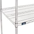 thumbnail image 3 of Nexel Industries 24428C 24 x 42 x 86 in. Plate Starter Shelf Unit, Chrome, 3 of 6