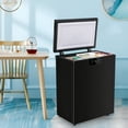 thumbnail image 4 of TACOOL Mini Chest Freezer with LED Touch Screen Control from -18℉to 50℉ Two Removable Baskets Small Freezer 4.35Cu.ft BLACK, 4 of 9
