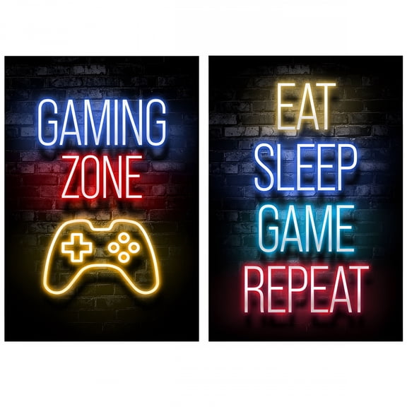 CCOCC 2026 New Neon Gaming Room Decor 16", for Gaming Rooms, Man Caves, Home Theaters, Party Spaces, Led Light Decoration, Ambient Lighting.