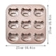 thumbnail image 2 of ¡Descuento Exclusivo!, Molde para hornear pasteles de 9 piezas con revestimiento antiadherente, para uso doméstico, para hacer pasteles y repostería Akmoler, 2 of 8