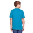 thumbnail image 2 of Youth Fusion ChromaSoft Performance T-Shirt - ELECTRIC BLUE - M, 2 of 3