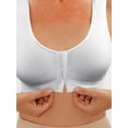thumbnail image 3 of Seamless Front Hook Comfort Bra, Size 40 White, 3 of 6