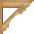 thumbnail image 3 of Ekena Millwork 8"W x 28"D x 28"H Olympic Rough Sawn Traditional Outlooker, Western Red Cedar, 3 of 4