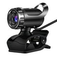 thumbnail image 1 of ruzhgo 360° Rotatable Webcam USB HD Computer Camera with MIC for PC Laptop Black, 1 of 5