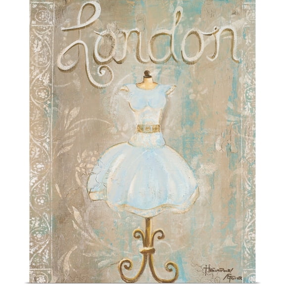 Great BIG Canvas | Rolled Poster Print entitled Window Shopping II
