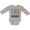 thumbnail image 3 of Inktastic Archaeology Rocks Archaeologist Boys or Girls Long Sleeve Baby Bodysuit, 3 of 5