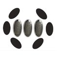thumbnail image 1 of Las cuchillas de repuesto PedEgg con almohadillas de esmeril eliminan suavemente los callosis Piel muerta Piel áspera y seca - 3 paquetes TVTimeDirect 3109-12, 1 of 1