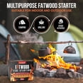 thumbnail image 3 of Fatwood Fire Starter Sticks 10 lb – 100% Natural, Resin-Rich Kindling for Fireplace, Wood Stove, Fire Pit & Campfire – Quick-Ignite Pine Wood Starter Logs – Clean Burn, Indoor/Outdoor – Easy Lighting, 3 of 7