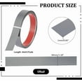 thumbnail image 3 of 13.12ft Peel and Stick Trim Wall Molding Trim Black Stainless Steel Self-Adhesive Flexible Molding Trim Molding Wall Trim Ceiling Molding Trim Molding for Wall Mirror Furniture Door Stainless Steel, 3 of 6