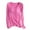 Hot Pink, variant on Alkepwun Sleep Shirts for Women - Pajama Tops for Women,Modal Round Neck Solid Color Pajamas Top Long Sleeve T Shirt with Built in Bra