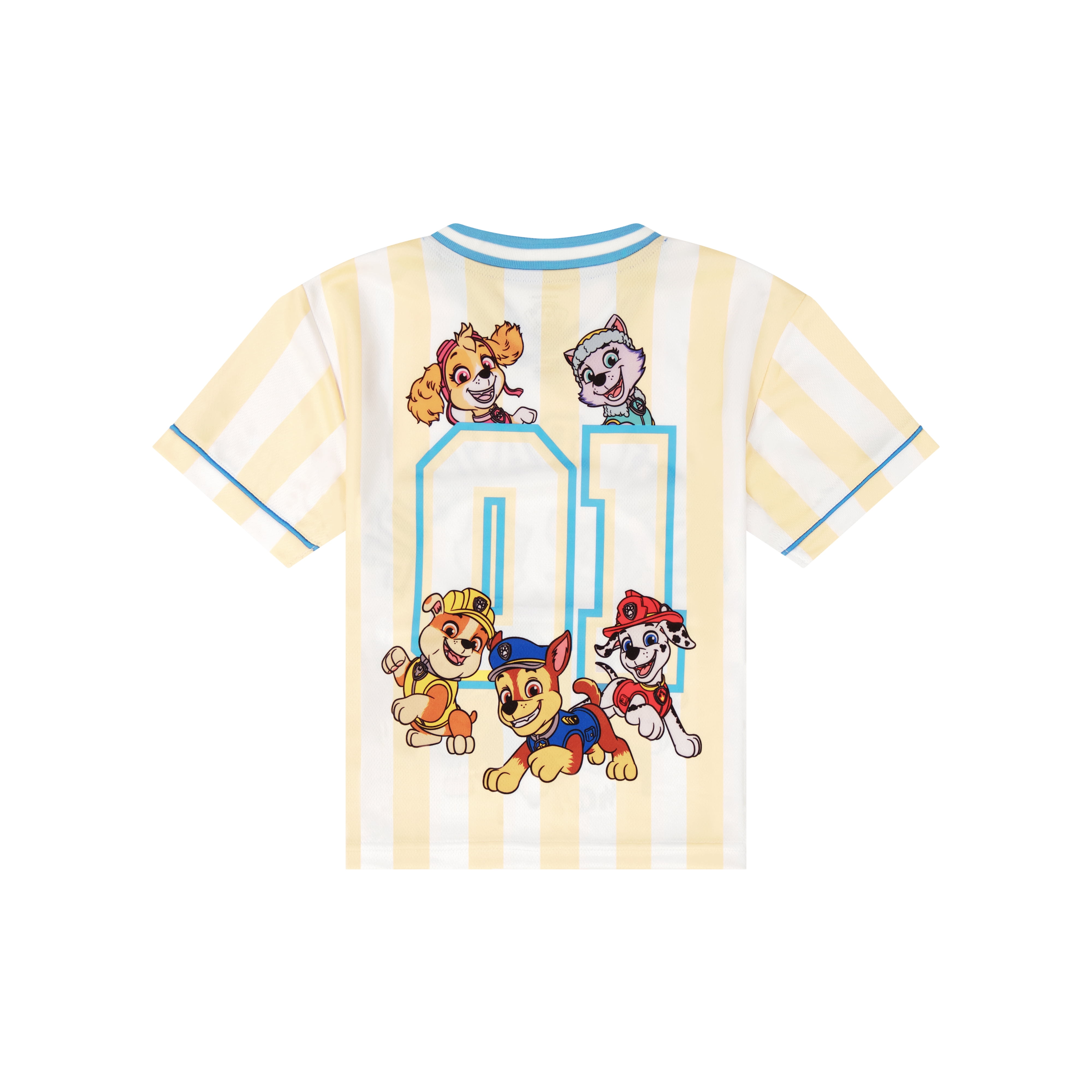 Paw Patrol Toddler Boy Short Sleeve Jersey, Sizes 12 Months-5T