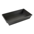 thumbnail image 2 of Pizca rectangular bandeja de pizza profunda pizza pesada limpieza fácil limpio prepaconado bandeja de pan para restaurante de cocina para cocina 25.4cmx15.2cmx5cm, 2 of 8