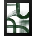 thumbnail image 2 of Popp, Grace 19x24 Black Modern Framed Museum Art Print Titled - Watercolor Highways II, 2 of 5