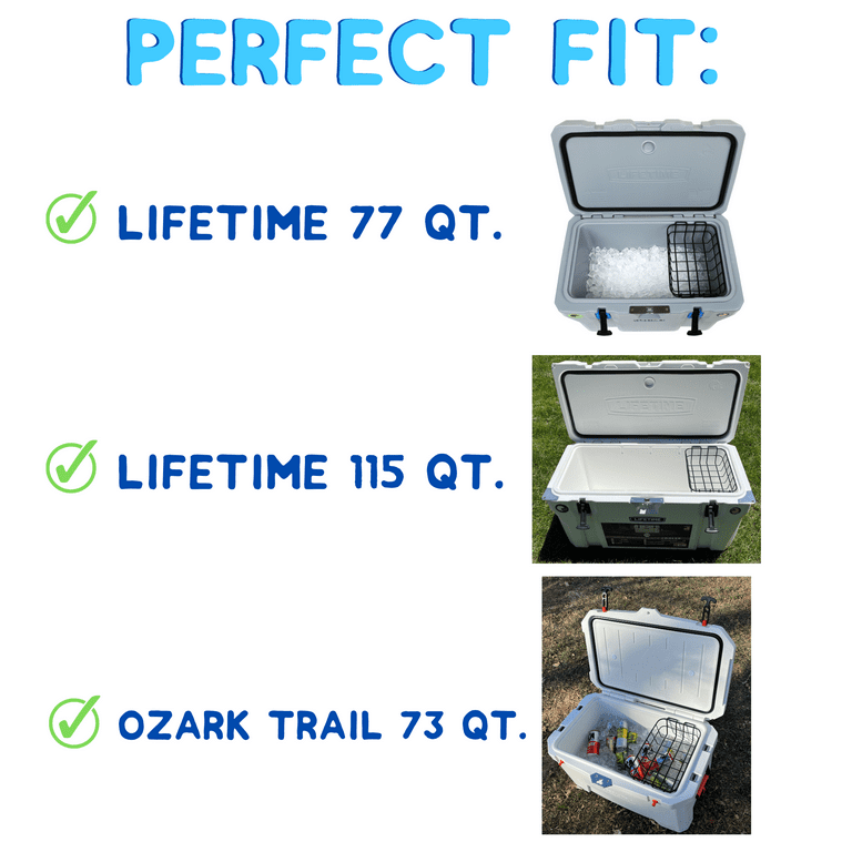 Cooler Basket For Lifetime 77 Qt Or Ozark Trail 73 , 44 OFF
