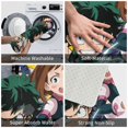 thumbnail image 2 of My Hero Academia Bathroom Rugs, Anime Welcome Door Mat, Non Slip Mat, Front Door Mat For Bedroom Living Room, Super Absorbent Flannel Rugs, Home Decor, 16*24 Inch, 2 of 9