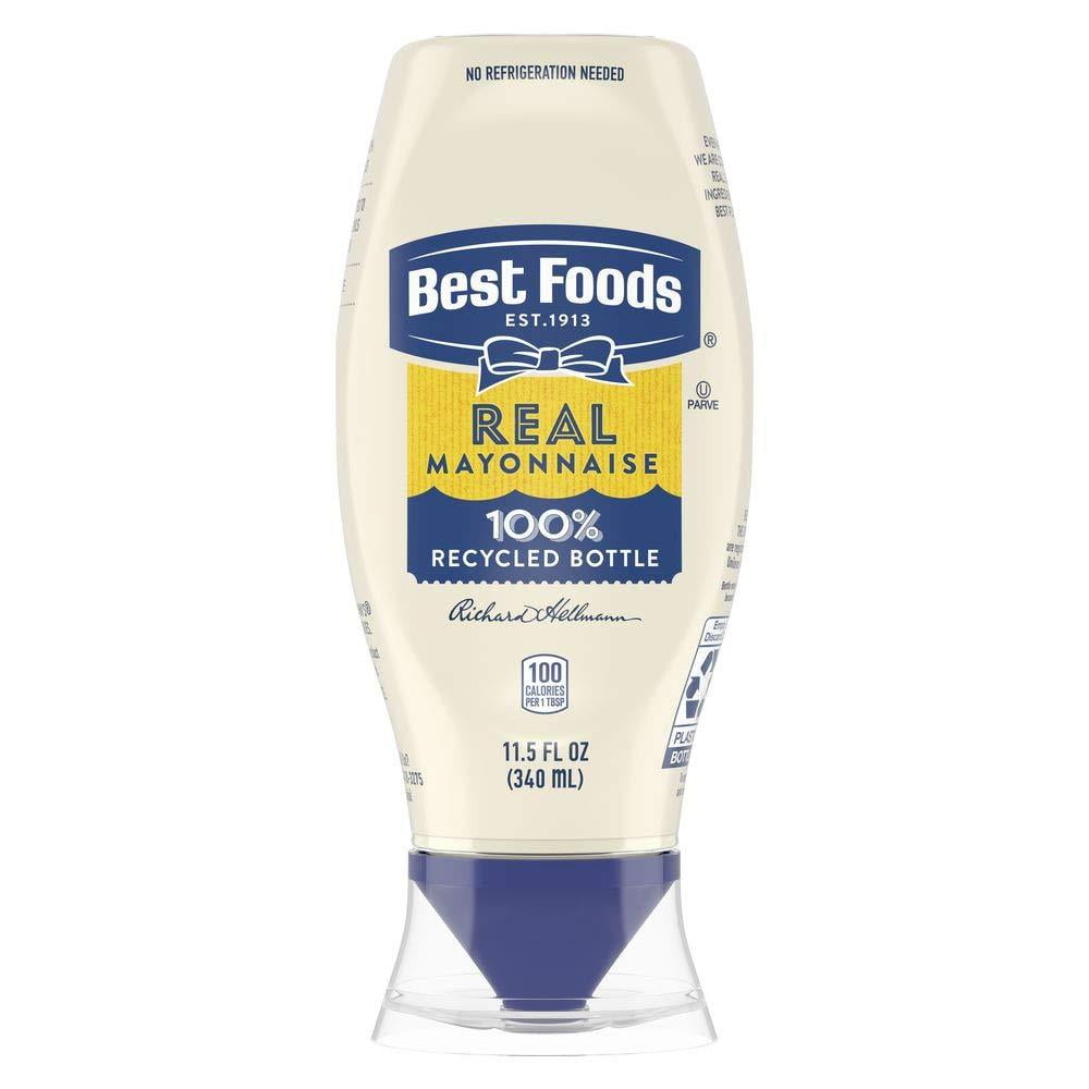 Best Foods Real Mayonnaise Squeeze Bottle Made from 100 Recycled
