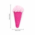 thumbnail image 2 of Cat Toy Ice Cream Cone Design 2-Pack, Crinkle Sound Teaser Toy for Kittens and Cats, Durable Paper Rope and EPS Material for Chewing and Exercise, 2 of 5