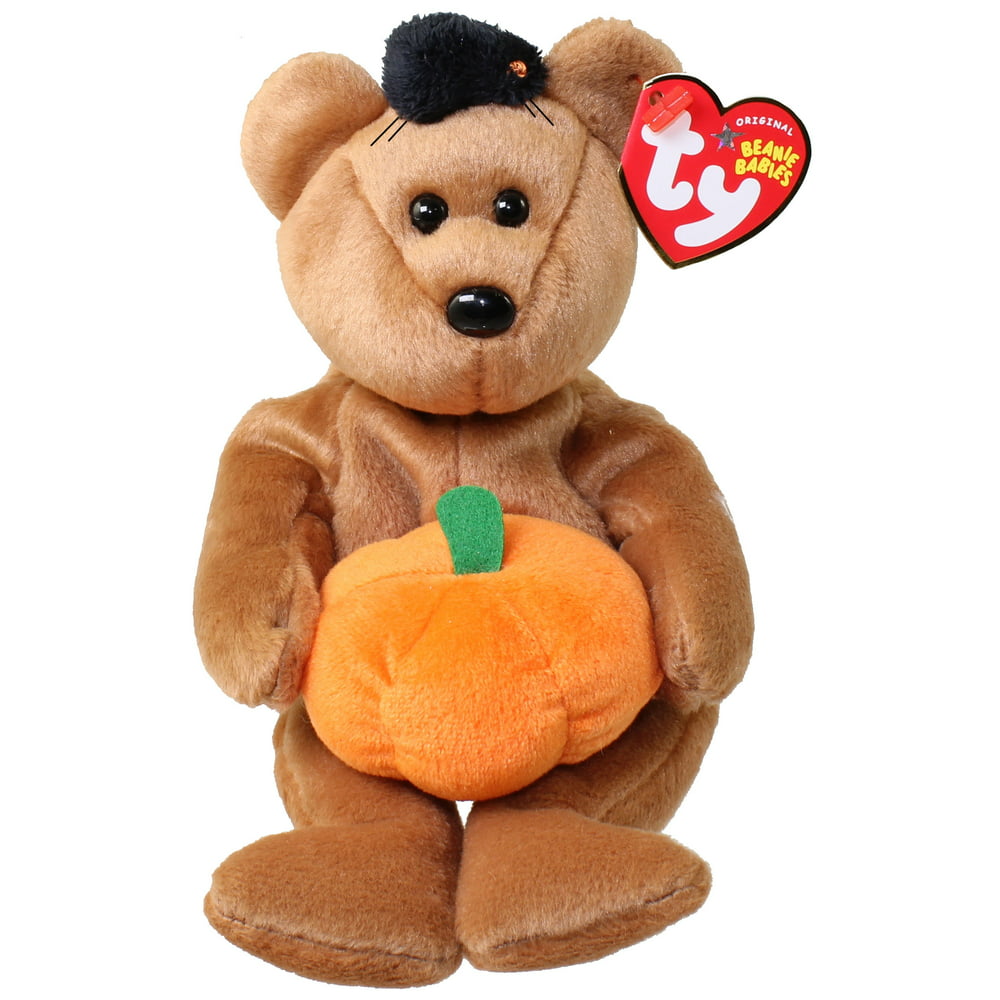 TY Beanie Baby HOCUS the Halloween Bear (9 inch)