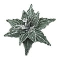 thumbnail image 1 of Flores Navideñas Flores Navideñas Adornos Florales Grandes De Terciopelo Adornos Florales De Terciopelo Con Purpurina Para Árboles De Navidad, Coronas Y Guirnaldas Decorativas, 1 of 3