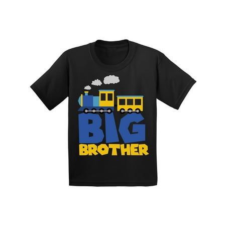

Awkward Styles Big Bro T-shirt Train Toddler Shirt Big Brother Tee Big Bro Announcement Shirt