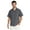D.GREY, variant on Essentials Men's Guayabera Button Down Shirt (D.GREY, 5XL)