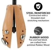 FootFitter Professional 2-Way Shoe Stretcher (Mens Large (US 11 - 13))