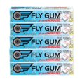 thumbnail image 1 of Fly Gum by Liquid Core® – Energy Gum with 80mg of Natural Caffeine Per Piece - Sugar-Free, Aspartame-Free, Caffeine Gum for Travel – 5 Packs - 25 Pieces, 1 of 1