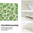 thumbnail image 5 of St Patricks Day Pillow Covers 18x18 Set of 2, Lucky Clover Throw Pillow Covers Green Shamrock Decorative Cushion Case St Patricks Day Decor for Home Couch Sofa Outdoor, 5 of 6